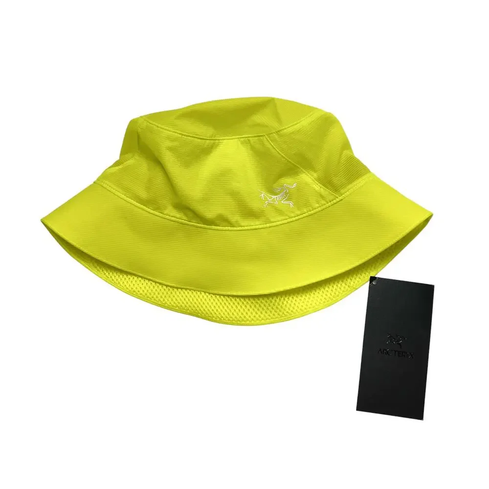 arcteryx aerios bucket hat euphoria neon yellow - Picture 5 of 8